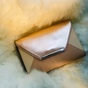 NWT express envelope clutch